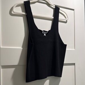 525 America Brown Top with Basket Weave Design